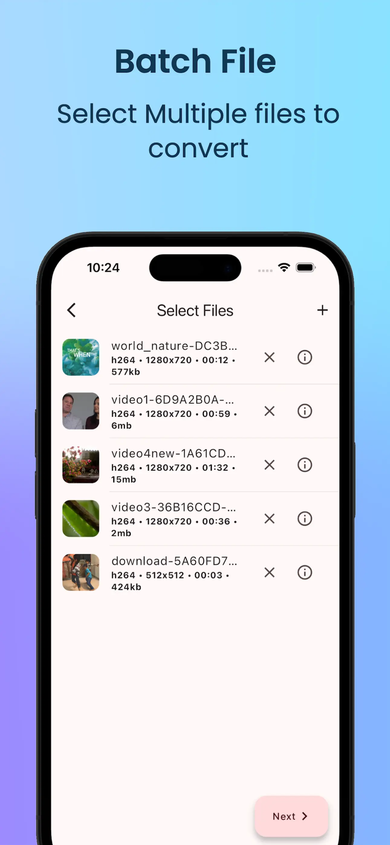 Audio Converter cutter controls