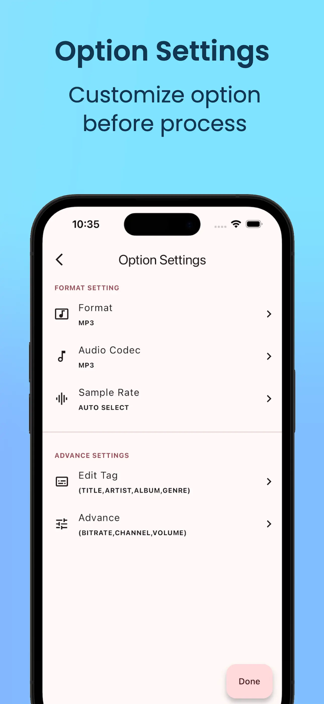 Audio Converter ringtone maker
