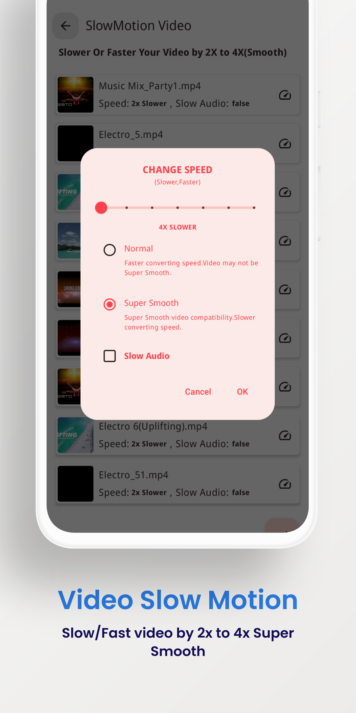 Video Converter Pro additional settings