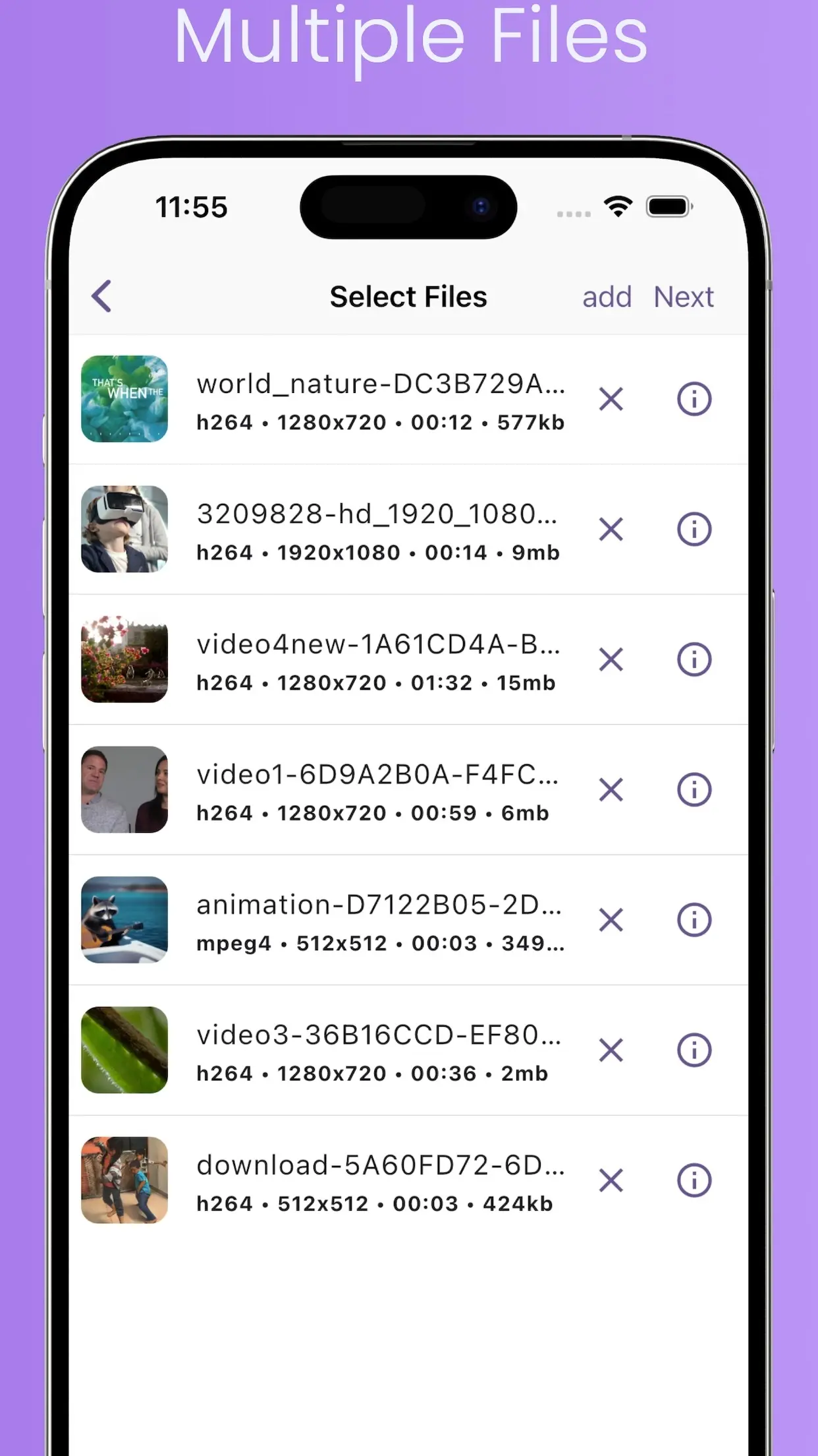 Video Converter editing tools