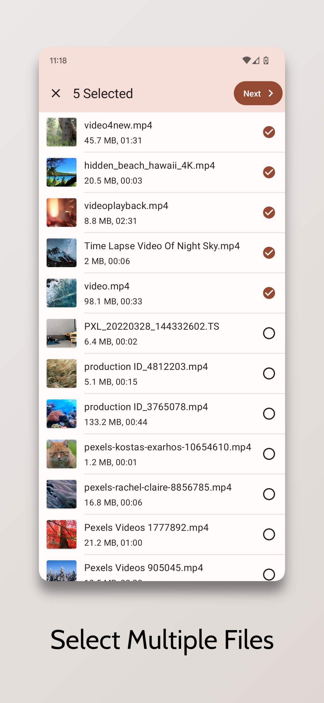 Video Editor editing tools